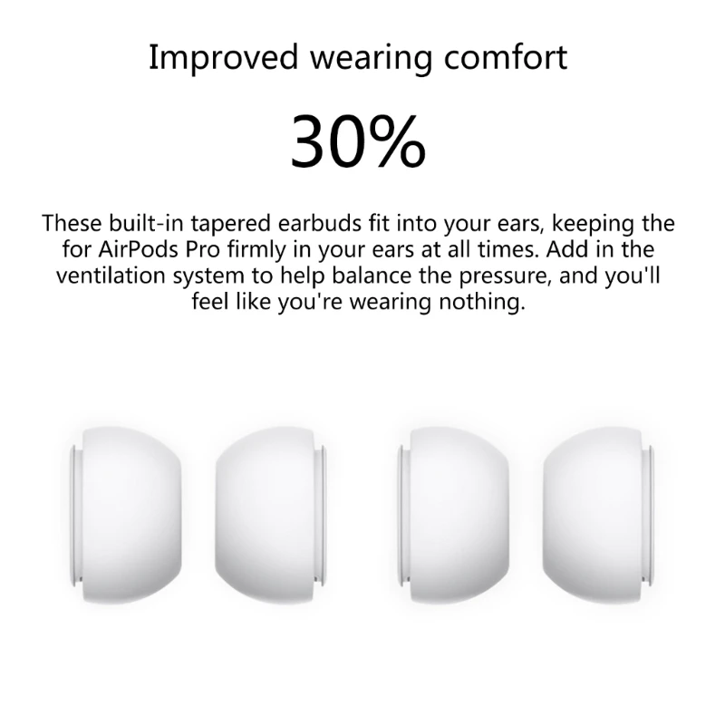 เคล็ดลับหูสำหรับ หูฟังเปลี่ยนหูฟังหมวกหูปลั๊กอุดหู Eartips สำหรับ หูฟัง,3 คู่