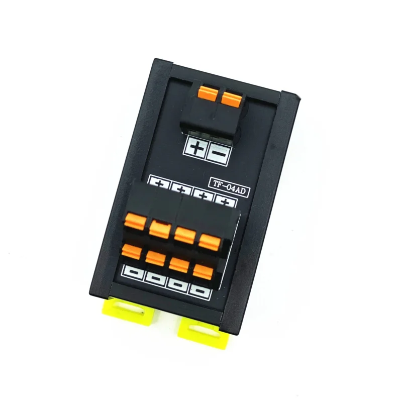 1 Input 4 Output Spring In-line Connection Terminal Block One Input Multiple Output Terminal Block Power Distribution Line