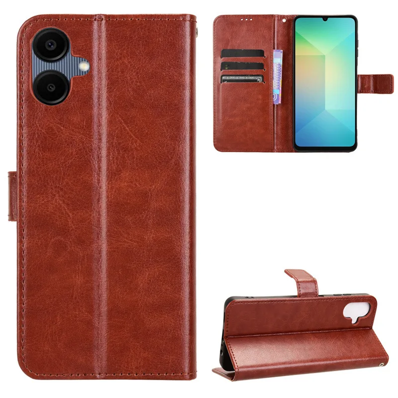 Magnetic Leather Flip Case For Nokia C300 C210 C200 C110 C100 C32 C31 C30 C22 C21 Plus C20 C12 C10 C02 Phone Cover 3 Cards Funda - view 3