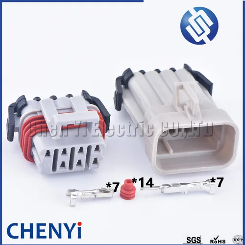 Conector impermeable automático de 7 pines 12047933 12047938 DJ7071Y-1.5-11 para Chevy GMC CADILLAC LS enchufe de arnés de bobina de encendido