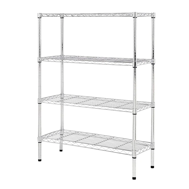 

Adjustable heavy duty steel wire shelves with chrome or powder coating finish