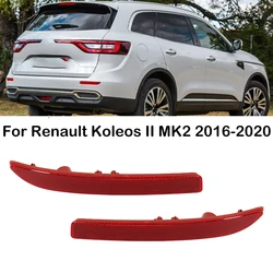 For Renault Koleos II MK2 2016 2017 2018 2019 2020 Car Rear Bumper Light Parking Reflector Brake Light 265657118R 265602524R