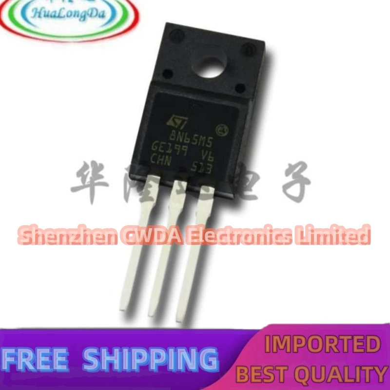 10PCS-20PCS   STF8N65M5 F8N65M5 7A/650V TO-220F  MOS In Stock Can Be Purchased