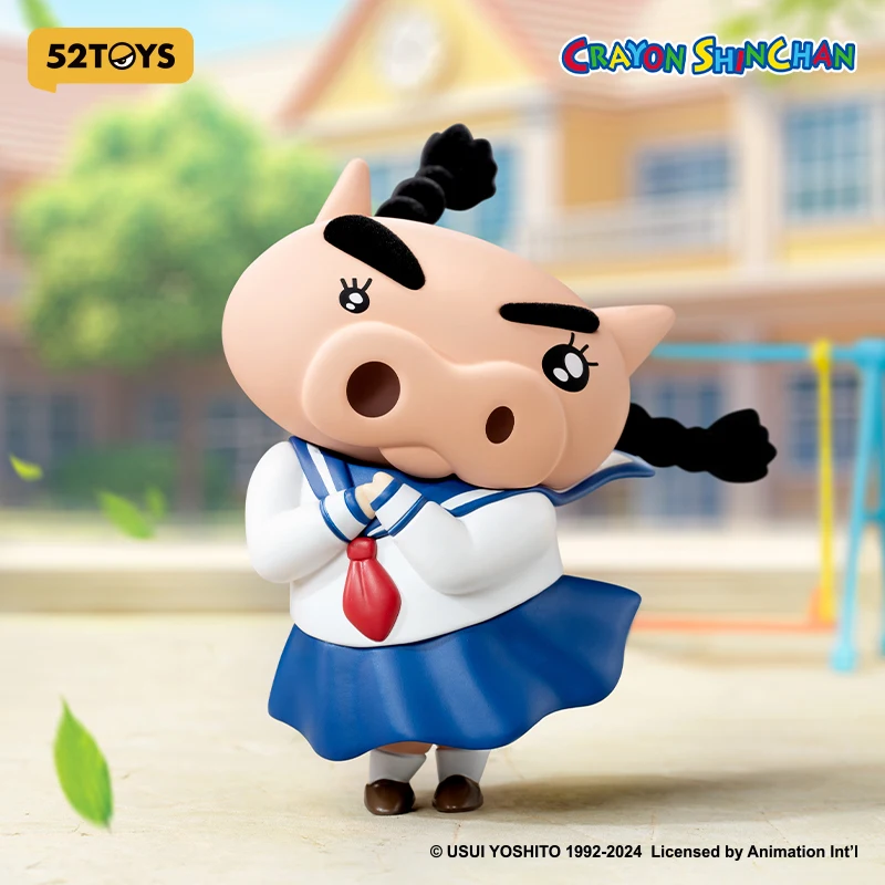 52TOYS Original Crayon Shin-Chan Buriburizaemon Daily Life Figures Dolls Cute Desktop Trendy Ornaments Decoration Holiday Gifts