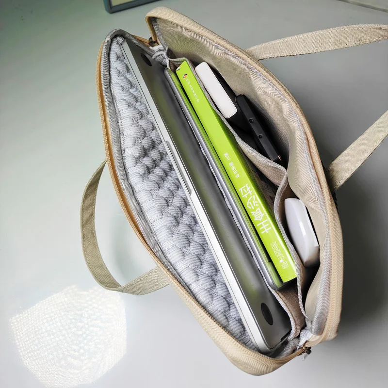 2026Laptop Sleeve Bag 14 15.6 inch Handle Bag Notebook Computer Protective Case For HP Dell Macbook Ultrabook Travel Pattern