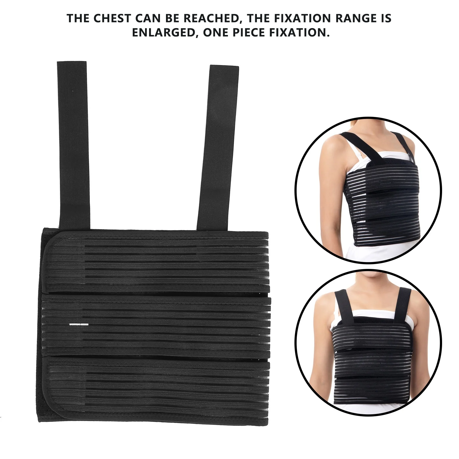 

Chest Support Belt Breathable Lumbar Protector Brace Adjustable Rib Fracture Strap Lumbar Protector Belt