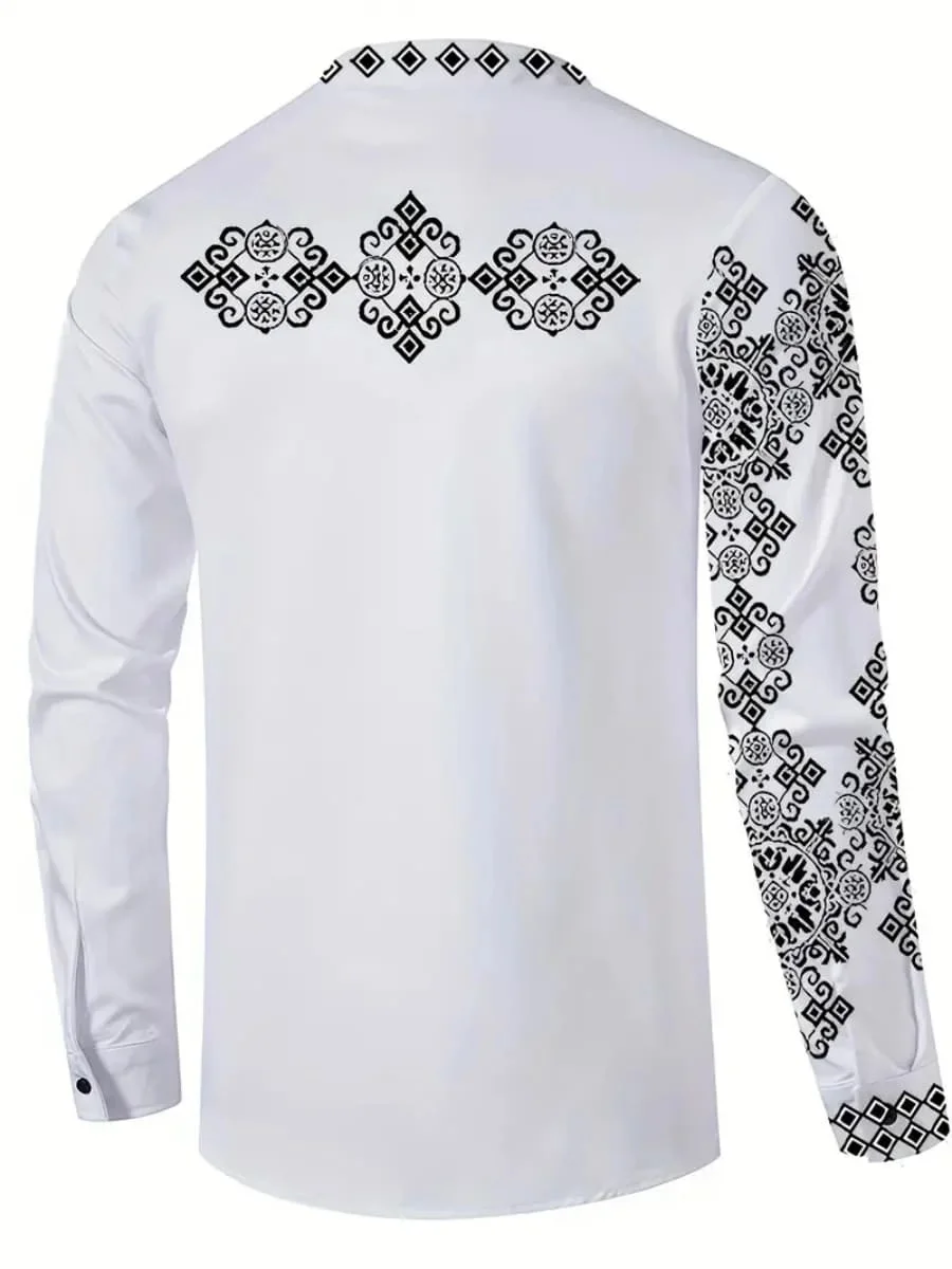 قمصان رجالية جديدة بأزرار سفلية بأنماط عصرية، مقاس نحيف، مريح وناعم، طراز قديم، مقاس كبير. شحن سريع. #2