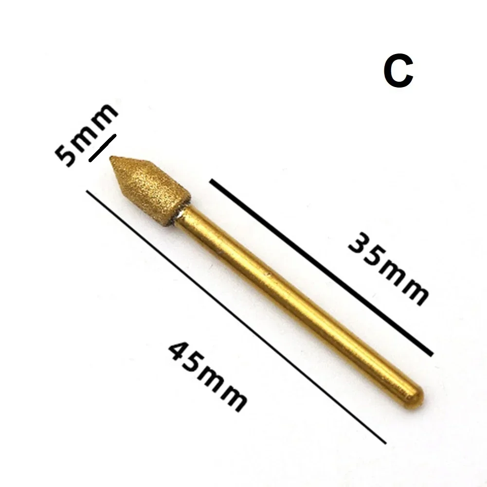 Bacchette per molatura di precisione contenuto del pacchetto bacchette per molatura ago per intaglio di precisione Design compatto prestazioni di rettifica efficienti