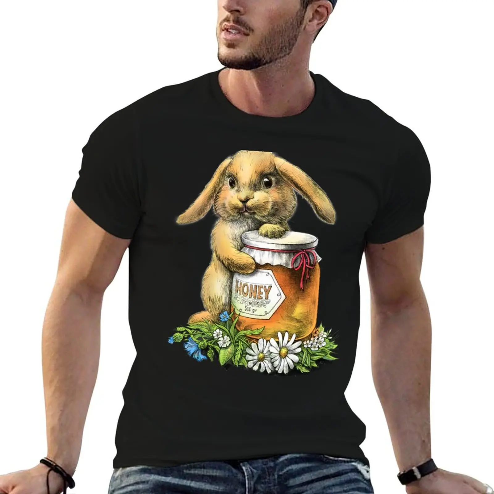 

Honey Bunny T-Shirt t shirts cotton 100% cotton t shirt pack cotton t shirt man T-Shirt