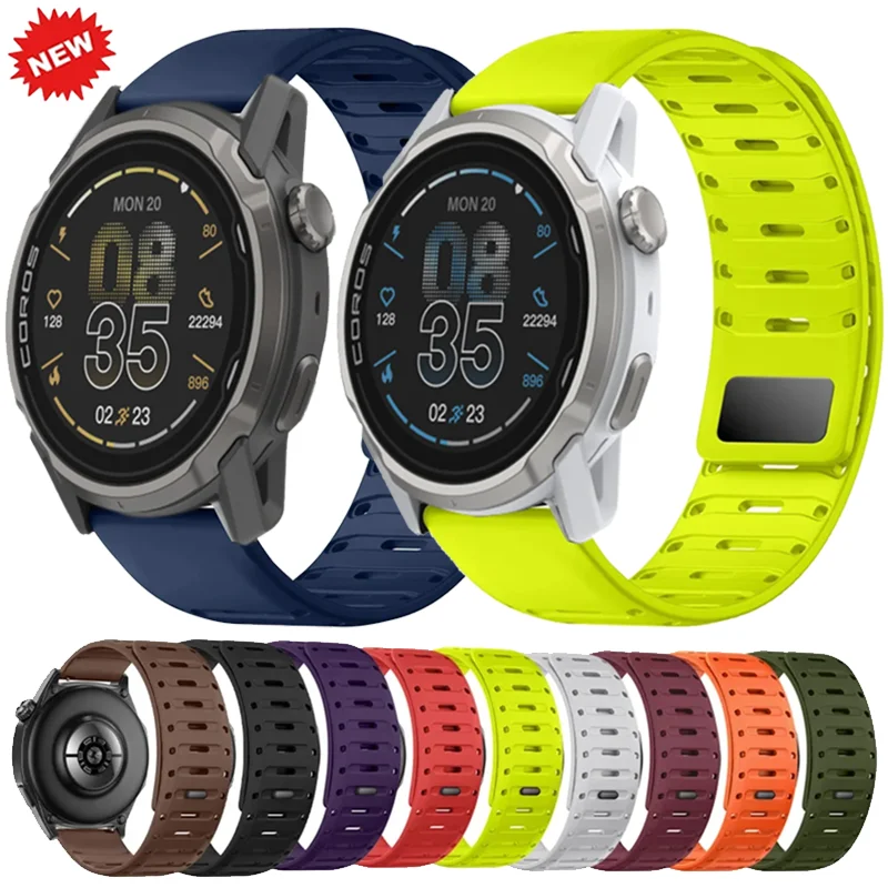 22Mm Silicone Strap…