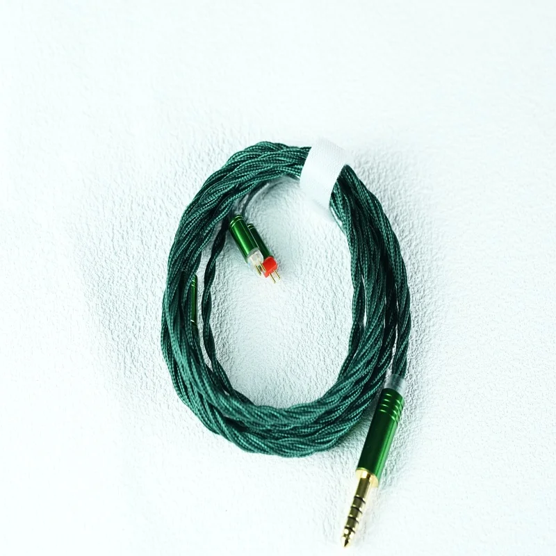 XINHS F08 Mo Yu IEM Upgrade-Kabel | 5N versilbertes, sauerstofffreies Kupfer (OFC) aus Taiwan – Detail 2
