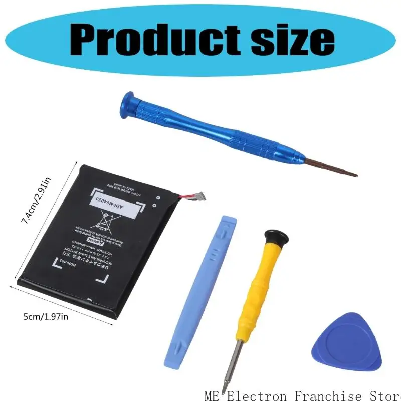 بطارية T5EA 3570MAH لبطارية NS Lite قابلة للشحن مع أداة