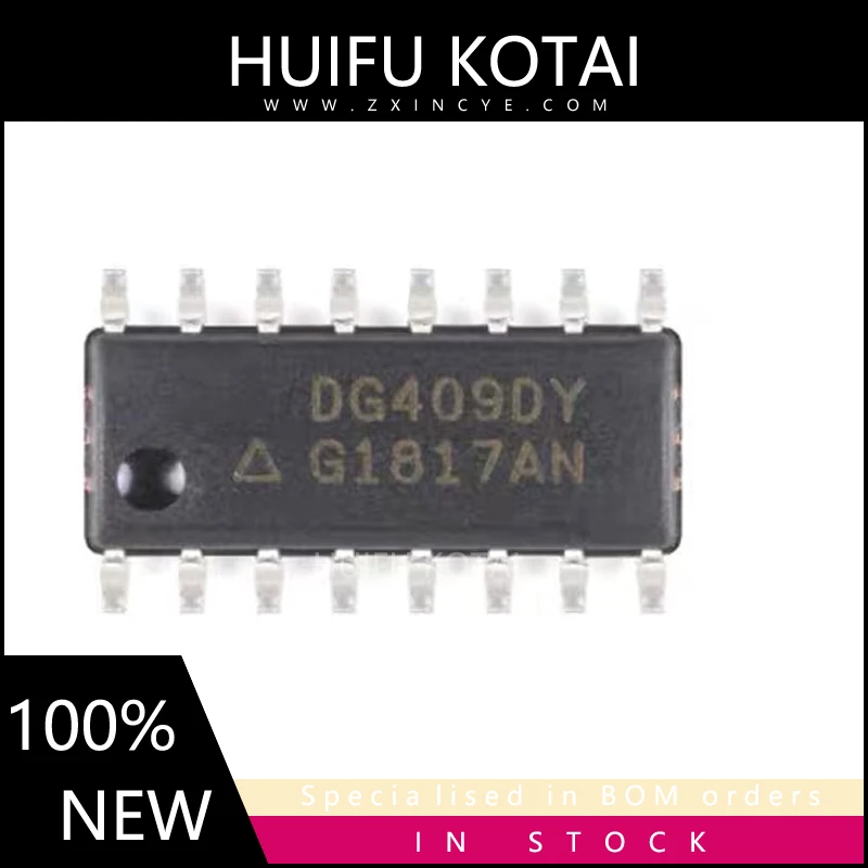 

1 шт, DG409DY DG409DY-T1-E3 SOP-16, Новые Товары в наличии