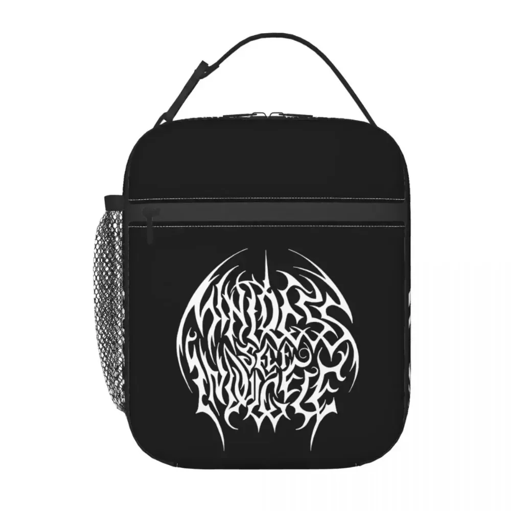 Custom Mindless Hip Hop Punk Rock Self Indulgence Skeleton Lunch Bag Men Women Cooler Thermal Insulated Lunch Boxes