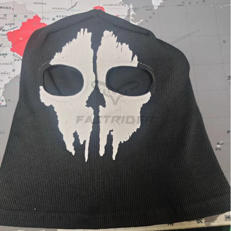 Motorcycle Helmet Unisex Cotton Ghost Skull Mask Skull Ski Headwear Scarf Hood Suitable for Outdoor Motorcycle Warmth view 3