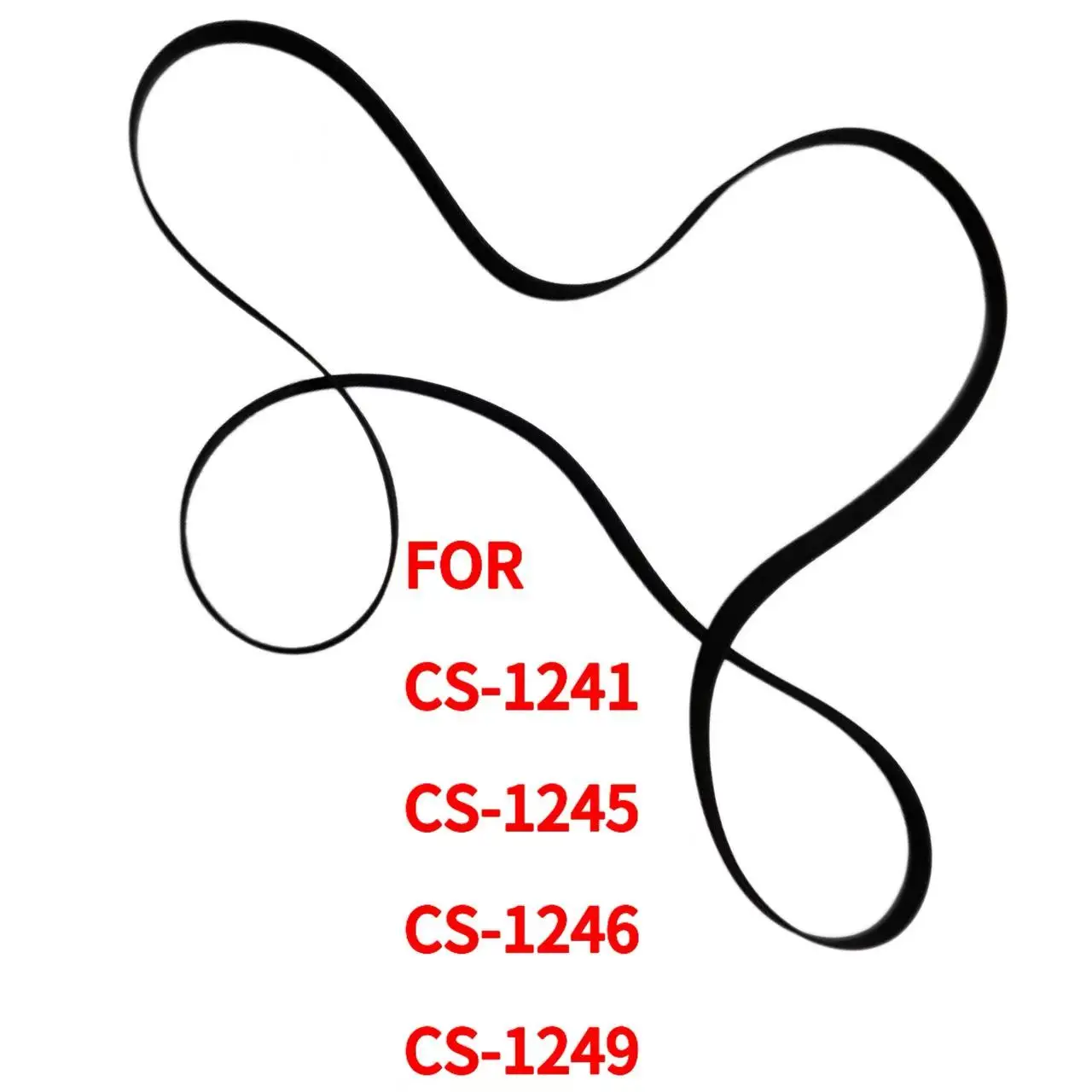 Record Player Turntable Drive Belt Fits DUAL CS-1245 CS-1241 CS-1246 CS-1249
