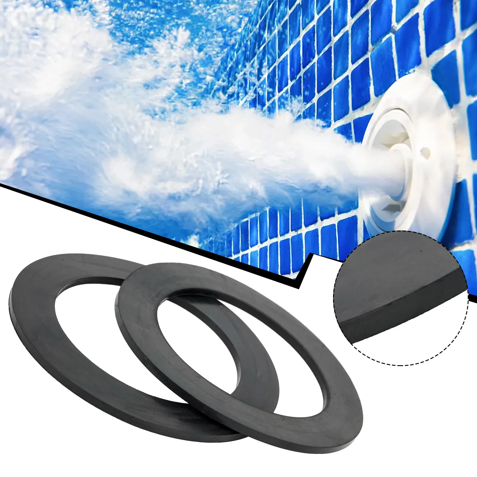 Accessori guarnizione rondella in gomma filtro piatto per piscine fori di ingresso/uscita parte di ricambio 10255 alta qualità