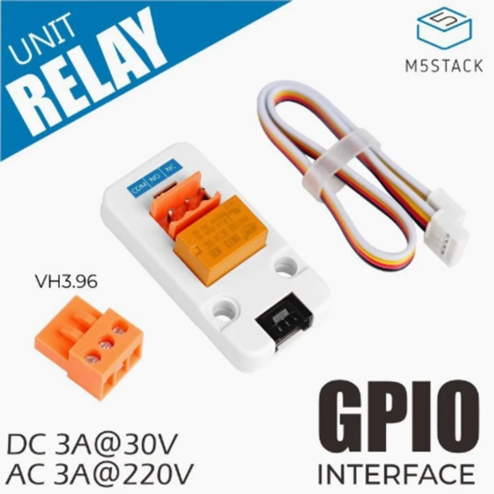 Módulo de relé M5Stack Mini 3A, incluye transistor drive, relé de interfaz GROVE
