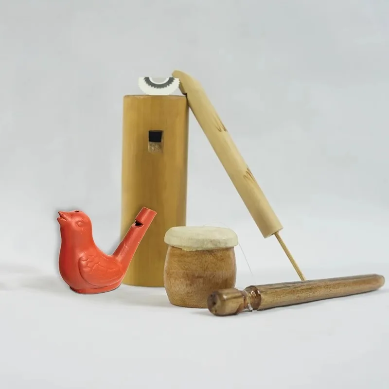 

Керамический набор флейт для птиц, детские наборы флейт для начинающих, бамбуковые профессиональные ударные инструменты, портативные музыкальные инструменты