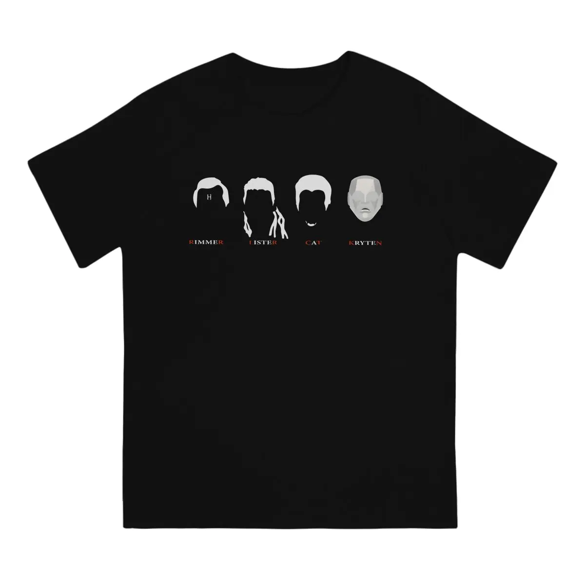 Team Smeg Head Shadow Silhouette Red Dwarf Red Dead Redemption Game Men T Shirt Cotton Graphic Crewneck TShirt Harajuku Tops