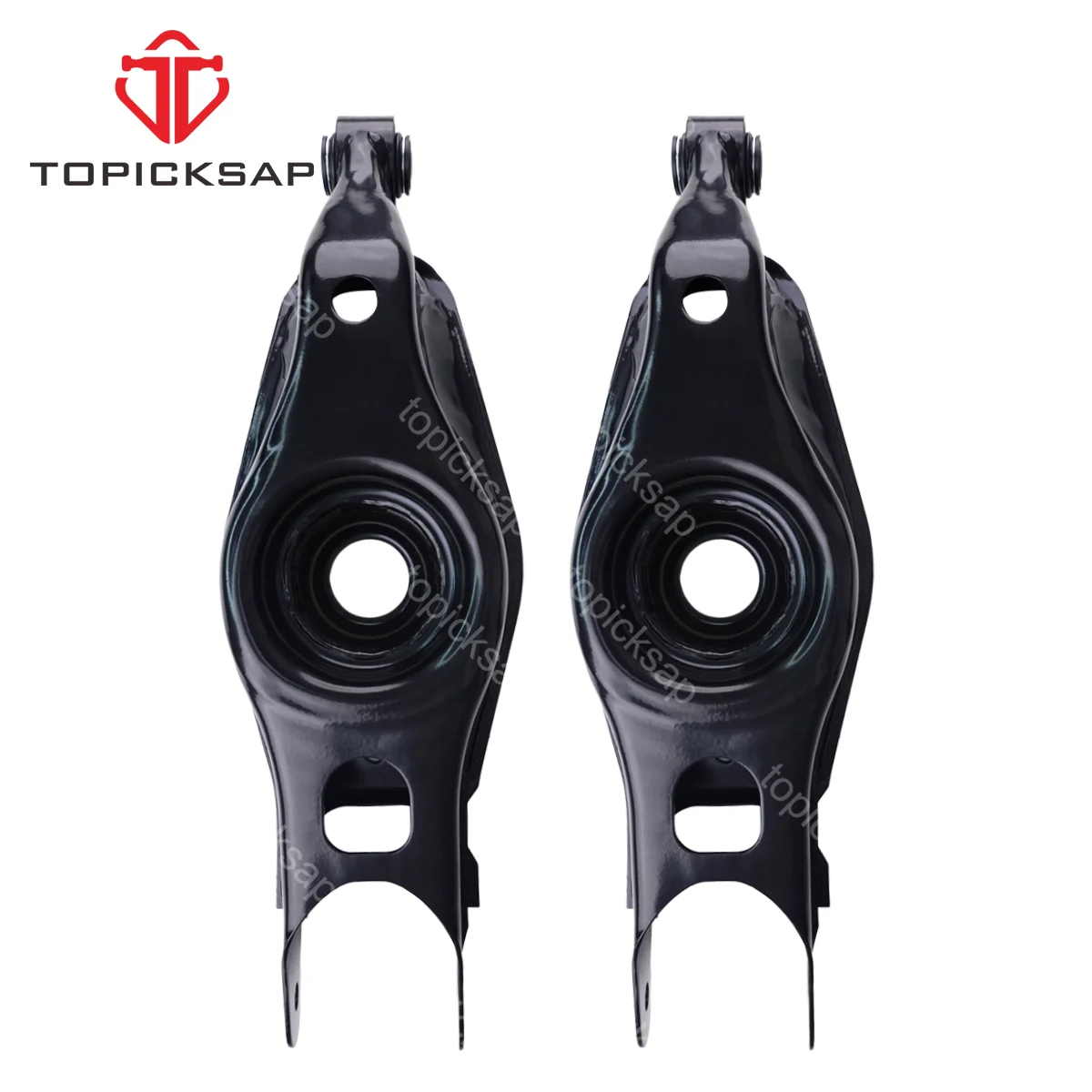 TOPICKSAP Pair Rear Lower Wishbone Control Arm for Maserati Quattroporte M156 Ghibli M157 2013 2014 2015 2016 - 2022 670036580