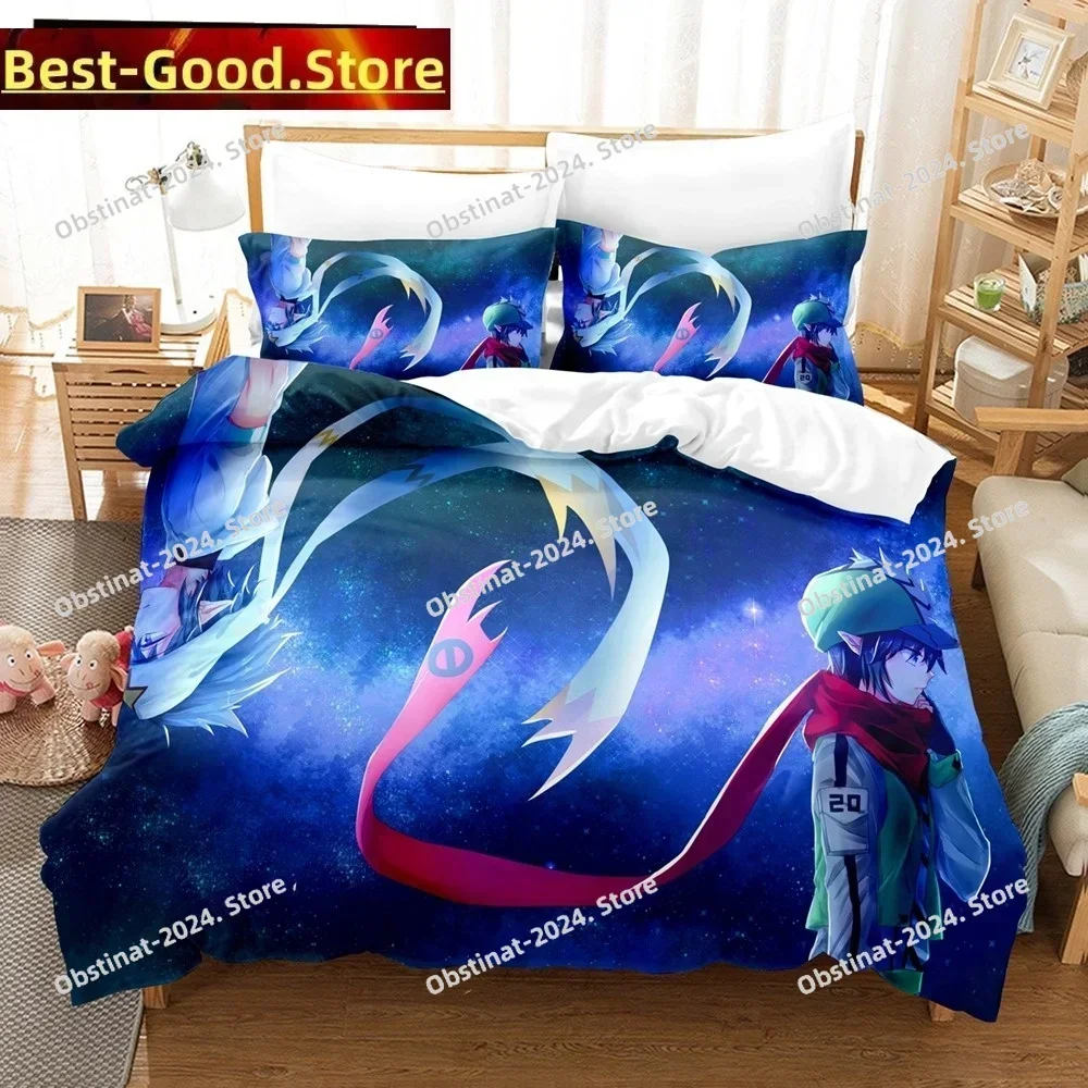 3D Anime The Link Click Bedding Set Printed single Comforter Quilt Cover Duvet Cover Pillow Case 3 Pieces Sets Kids Adult Size