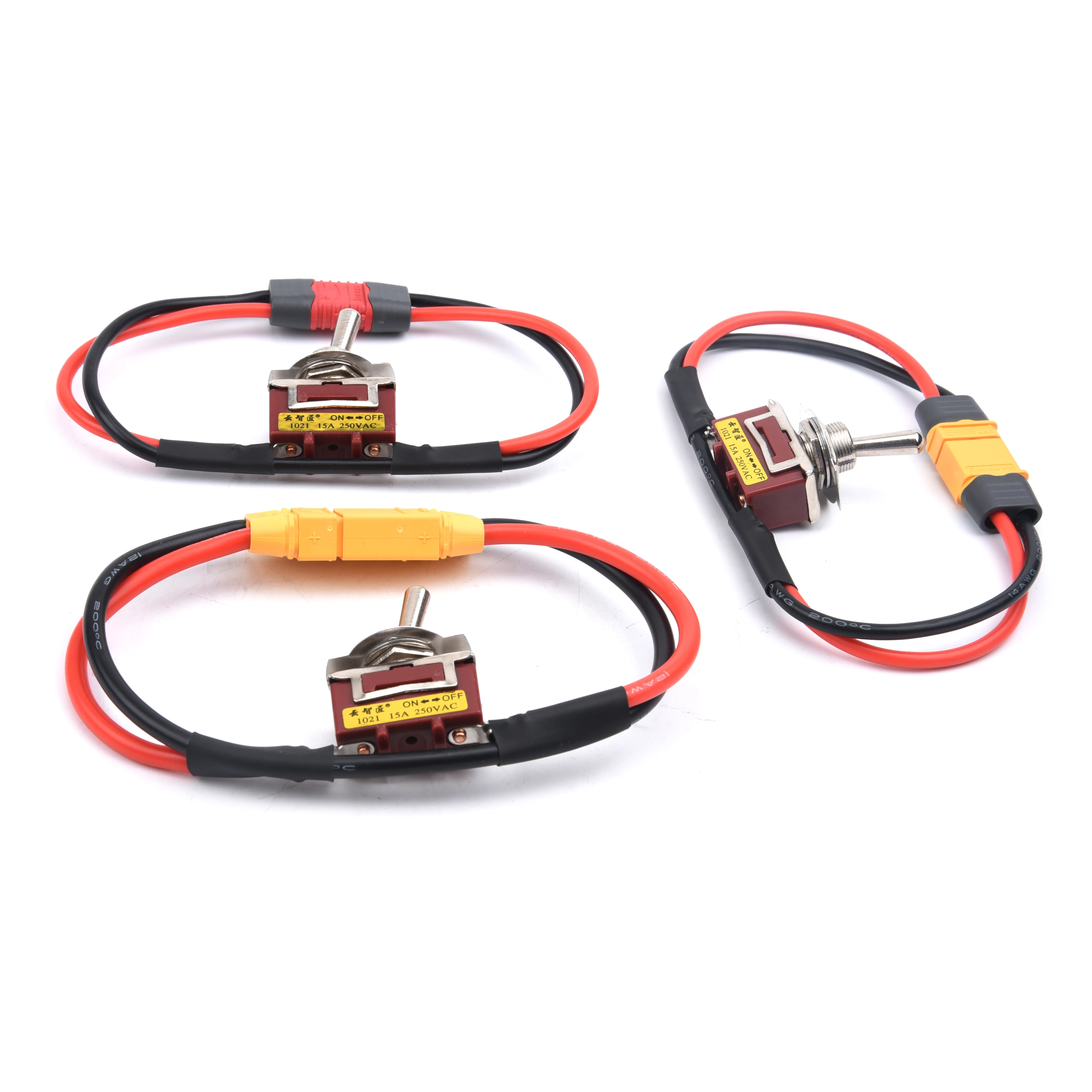 Large Current High Load Power Supply Switch with T Plug XT60 XT90 Connector for RC Aircraft Model ESC Battery Parts