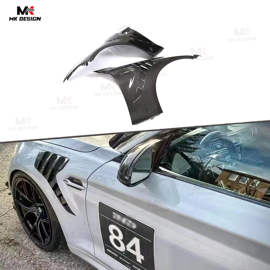 

Carbon Fiber Side Fender Flares Body Kits for BMW M2 M2C F87 2015-2020 Front Vented Fenders Car Accessories