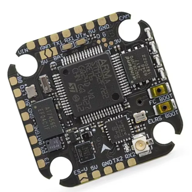 

HGLRC SPECTER F722 Lite ICM42688 Интегрированный гироскоп ELRS 2,4G Приемник Контроллер полета