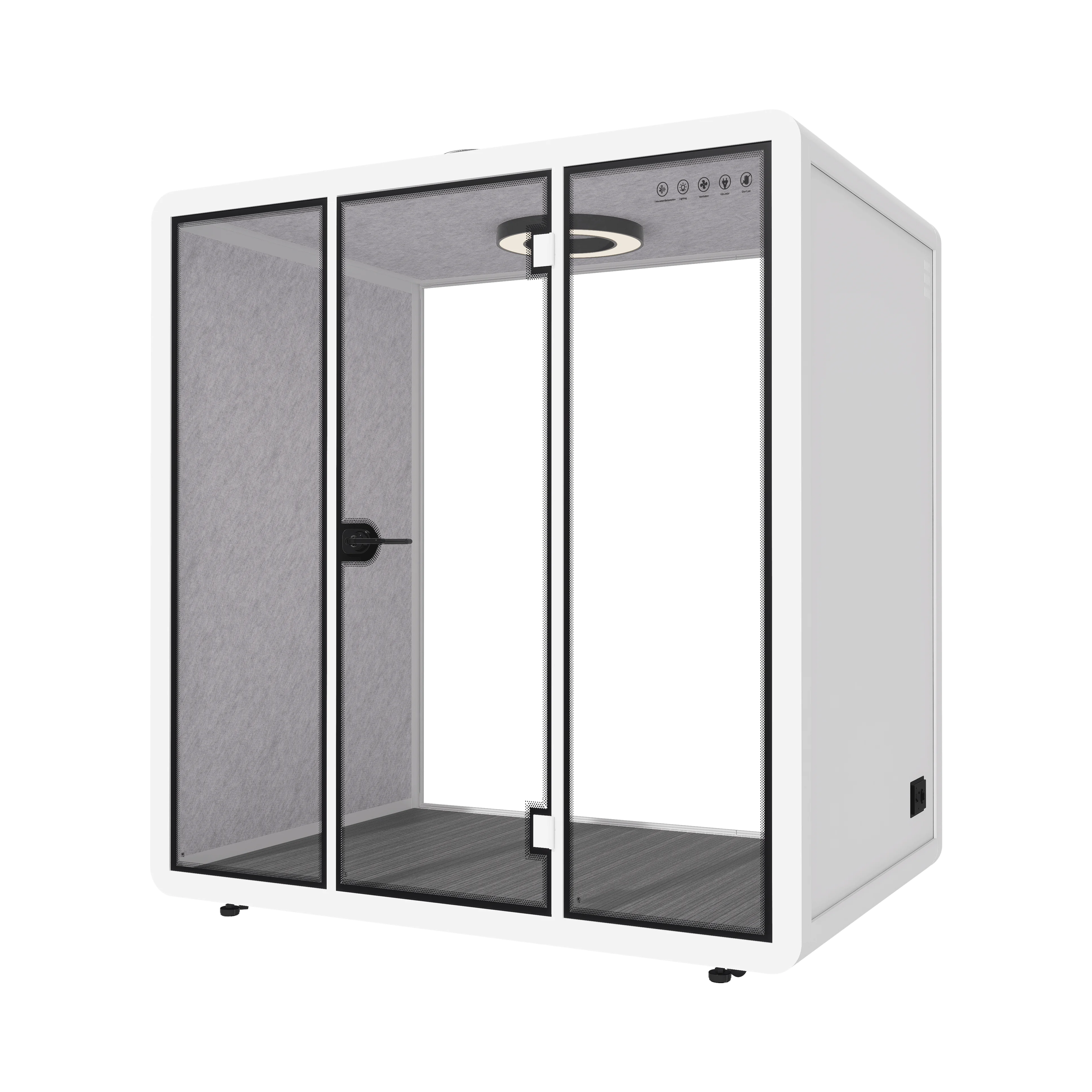 Customer Negotiation Soundproof Booth Vendor Talk Soundproof Office Pod Staff Discussion Soundproof Room