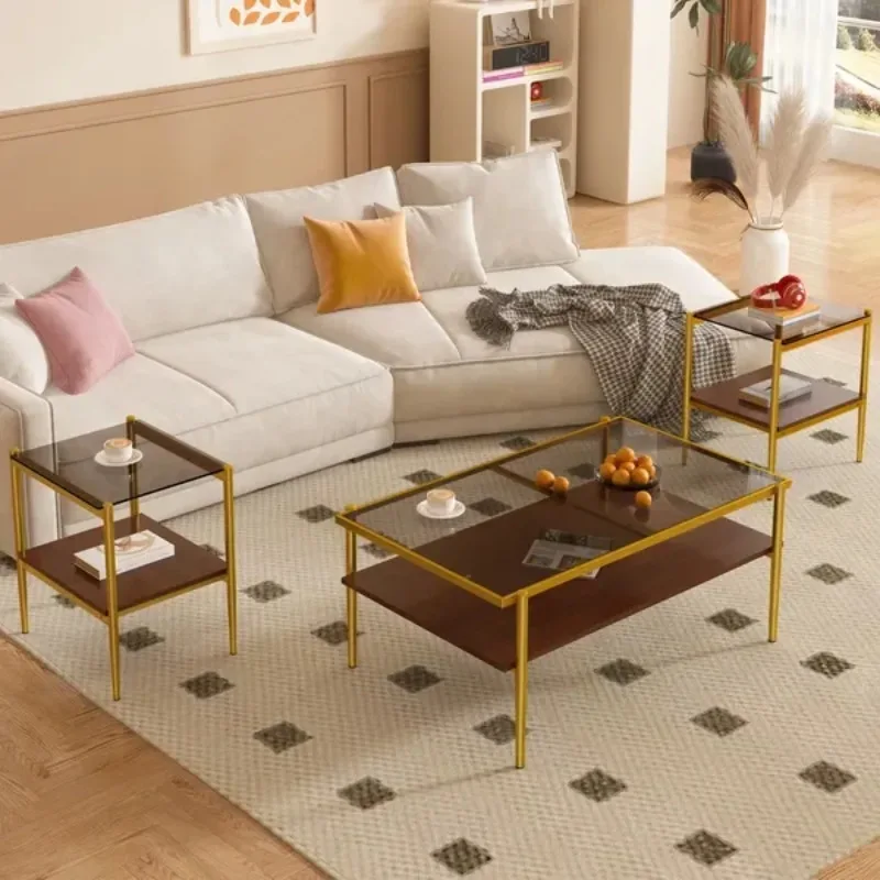 

Living Room Coffee Table Salon Corner Tables Home Furniture Luxury Sofa Side Table Desk Mini Small Center Couchtisch Simple