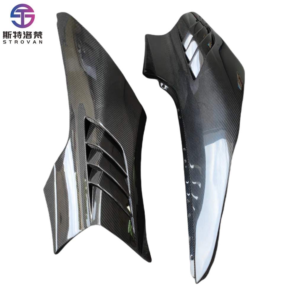 

STLF Suitable for Upgrading McLarens 720S to R-type All Carbon Fiber Front Mudguard Half Carbon Fender Body Kit