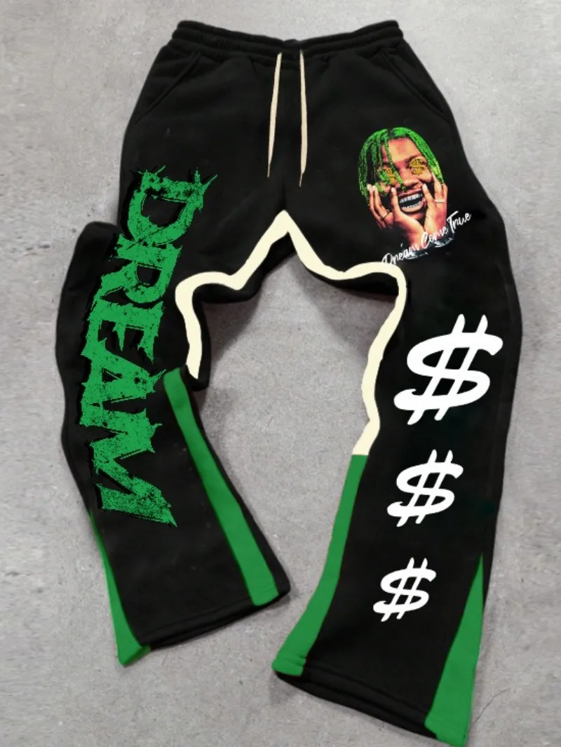 

Мужские брюки Y2K в стиле Харадзюку, уличная одежда, спортивные штаны, модные мужские штаны, панталони уоме, калка мальчинале, свитшоты