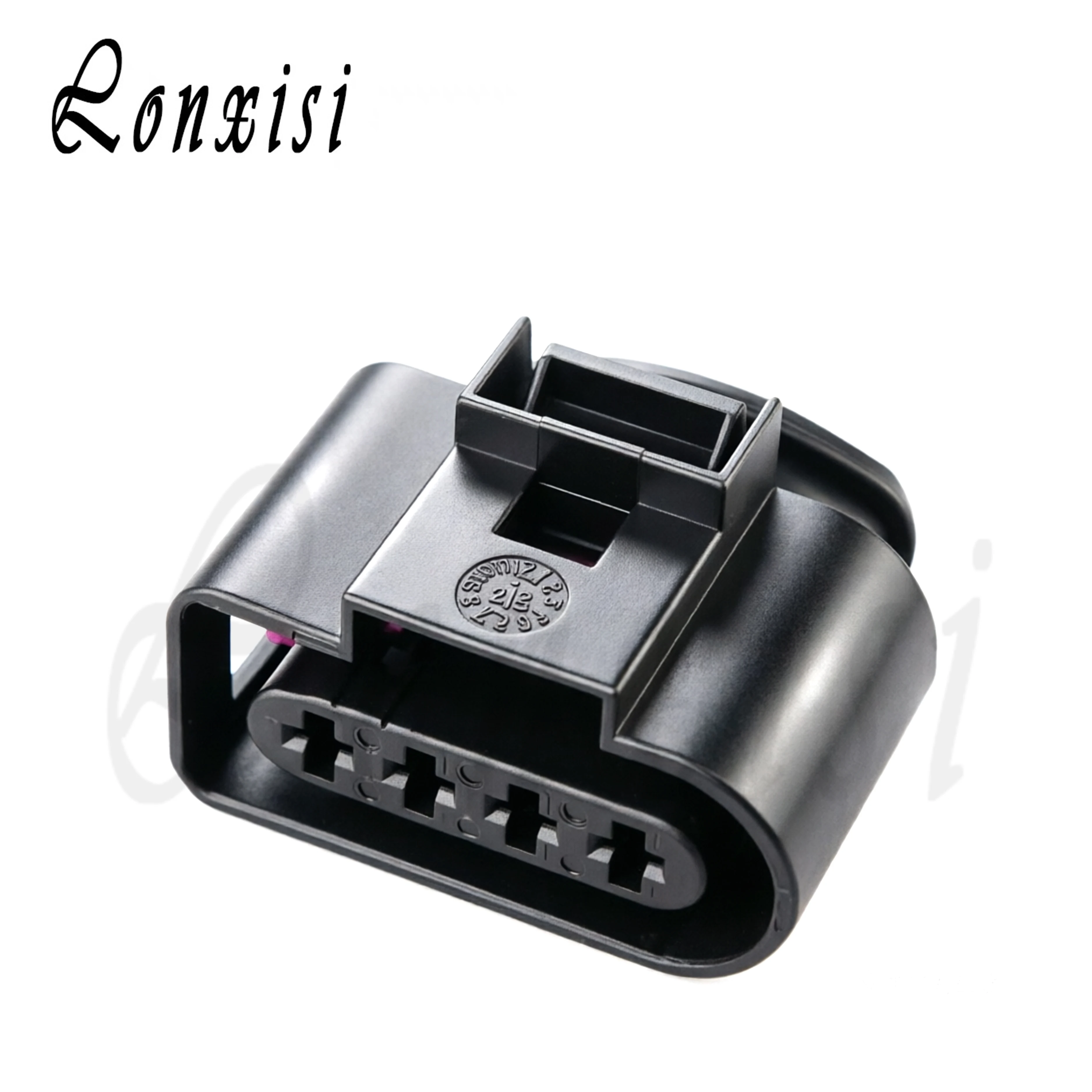

1 Set 4 Pin Female Automotive Waterproof Connector Ignition Coil Plug 4B0973724 With Pins For VW Audi 4B0 973 724