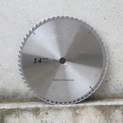 

14 inch woodworking saw blade 350 * 3.0 * 25.4 alternating toothed saw blade for steel cutting machines