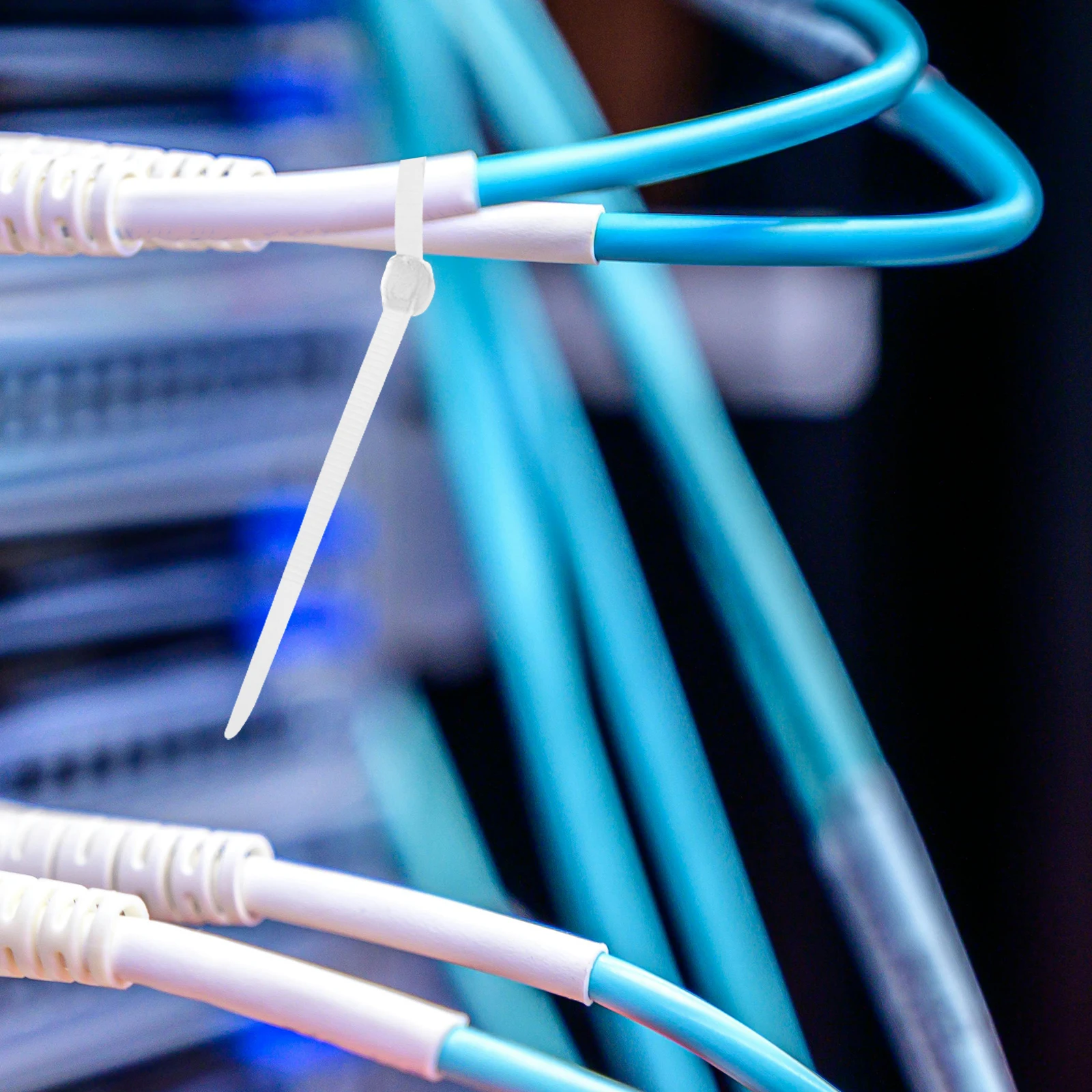 

500pcs Self-Locking Zip Ties Heavy Duty Nylon Cable Ties Adjustable Wire Cord Organizer Tie Straps For Plants Cables Vines