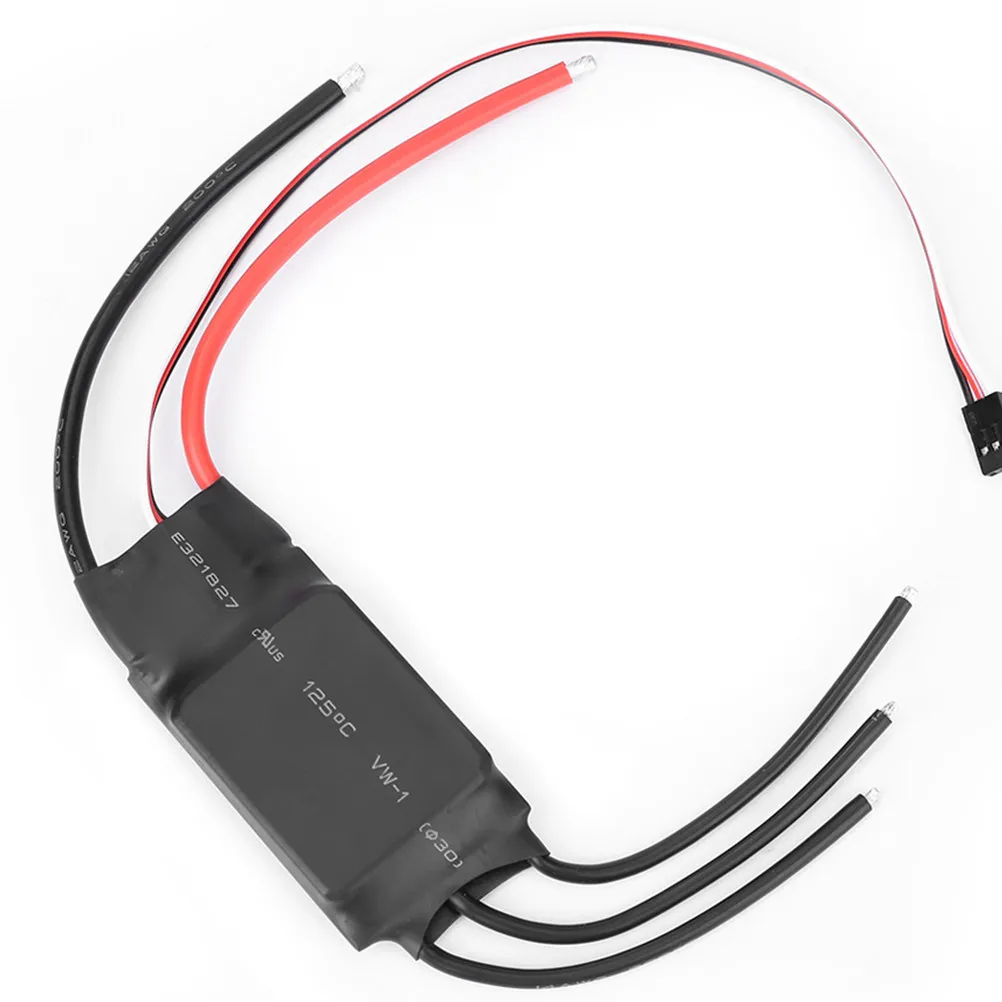Professional 80A Speed Controller Brushless Electric Controller for Rc Plane Ship High Frequency Drive Low Voltage Overheat