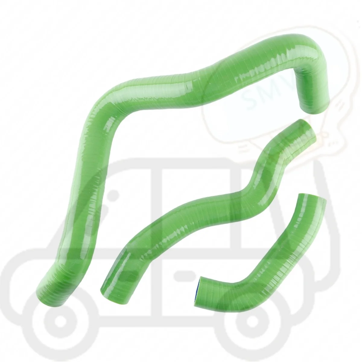 For 2007-2011 Kawasaki Ninja ZX6r 600CC ZX600 2008 2009 2010 Motorcycle Tools Radiator Coolant Silicone Hoses Kit 3PLY 3PCS