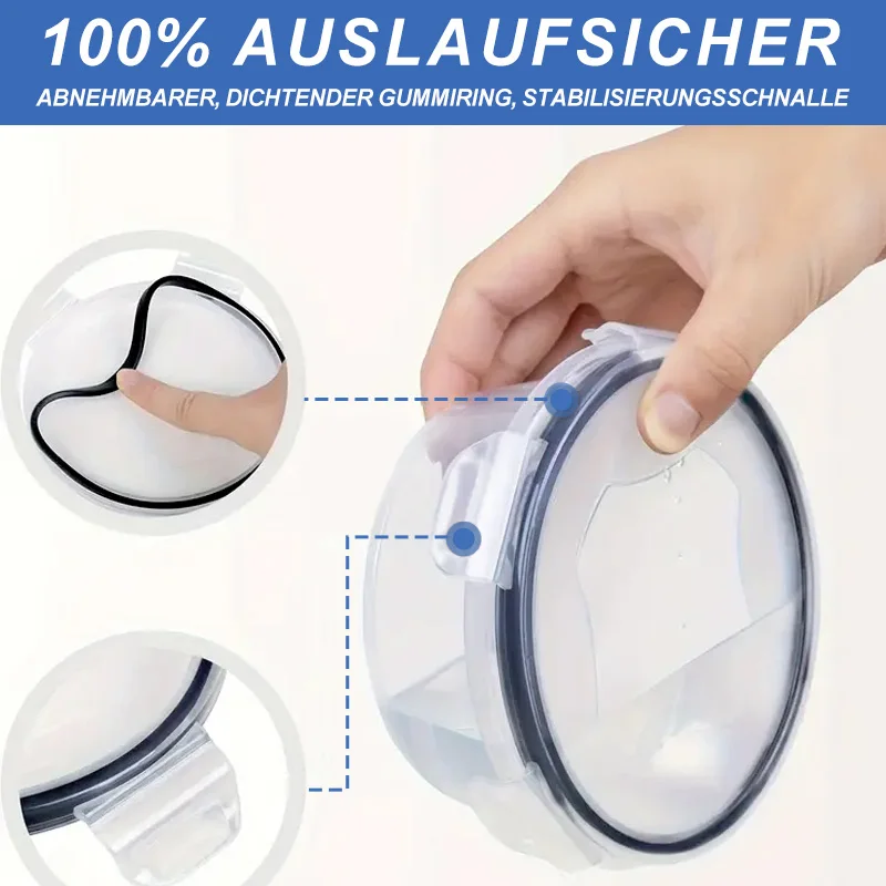 26pcs BPA-freie luftdichte Lebensmittelbehälter (26 Behälter, 26 Deckel) Küchenutensilien Geeignet für tragbare Lagerung trockener Güter / Obst / Gemüse – Detail 2