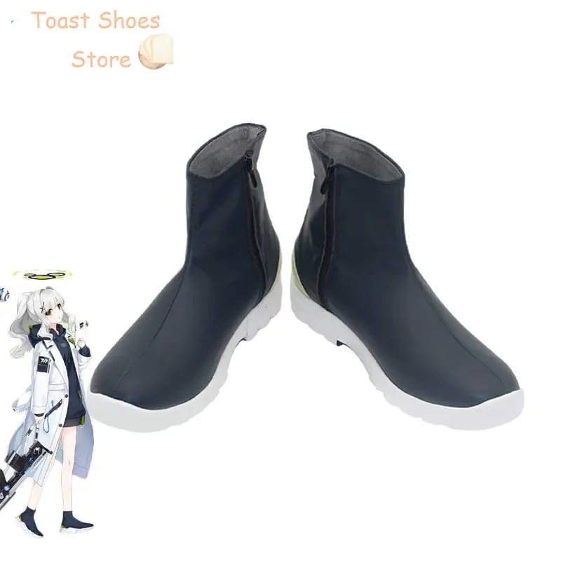 Game Blue Archive Omagari Hare Cosplay Shoes Halloween Carnival Boots PU Shoes  Cosplay Props Costume Prop