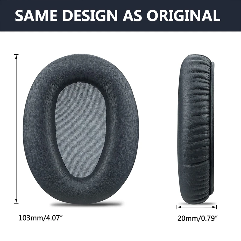 KUTOU Replacement Ear Pads Cushion for Sony WH-CH700N CH710N Headphones Earpads MDR-ZX770 ZX780 10R Ear Cushions Repair Parts