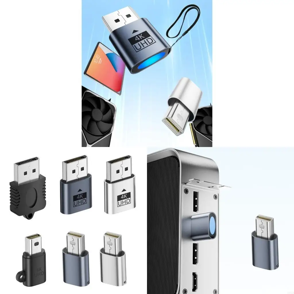 Wide Compatibility Mini Virtual Screen Solution EDID Emulator For Debugging And Remote Work Environment