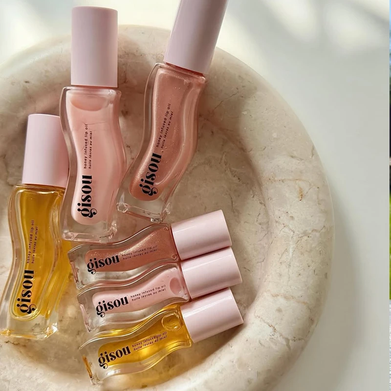 Gisou Plumps Lip Oil honey Coconut Honey Watermelon Mango Lip Blam Lip Gloss Moisturizing Repairing Lip gel Sexy Girl Makeup image 2