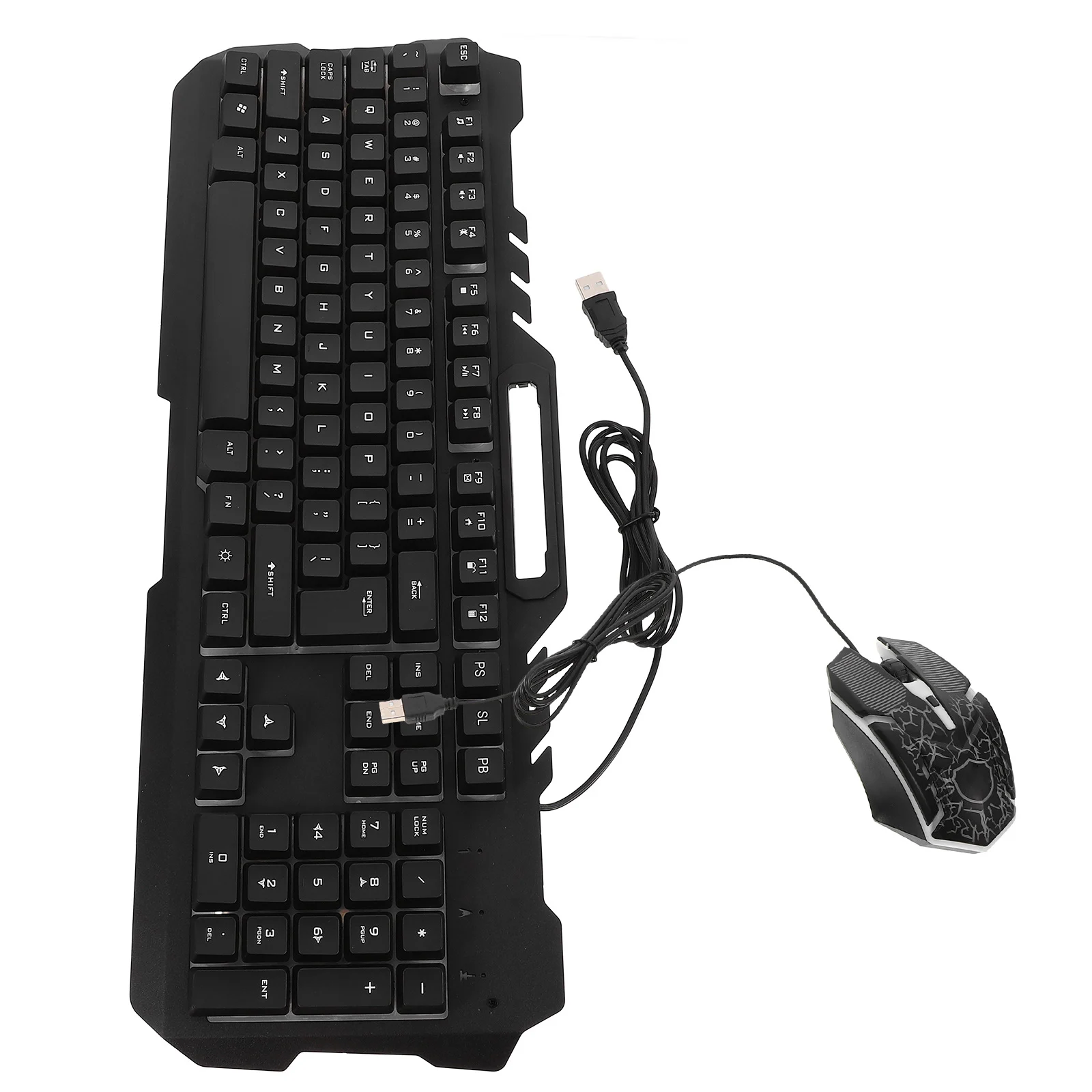

Backlit Keyboard and Mouse Set Durable Combo Mechanical Comfortable Comfy Long-lasting