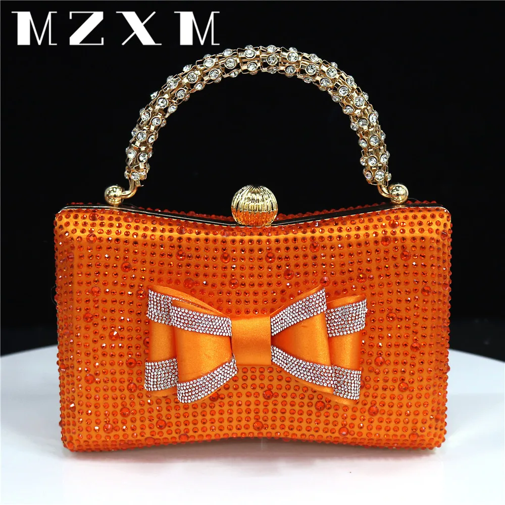 

Fashion Women's Rhinestone Handle Bag Top Handle Sparkling Diamond 2025 Evening Wedding Handbag Shoulder Bag