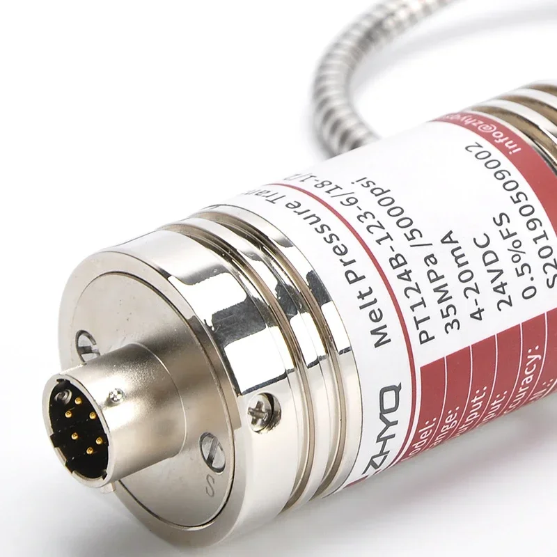 

Hot Sales 4-20mA 0-10V High Temperature Melt Pressure Transmitter Sensor Melt Pressure Transducer For Rubber Plastic Extruder