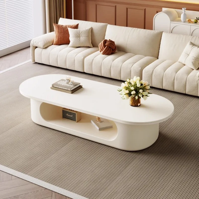 

Italian Minimalist Coffee Table Fashionable Elegant Durable Polished Coffee Table Exquisite Modern Table Basse Furniture Home