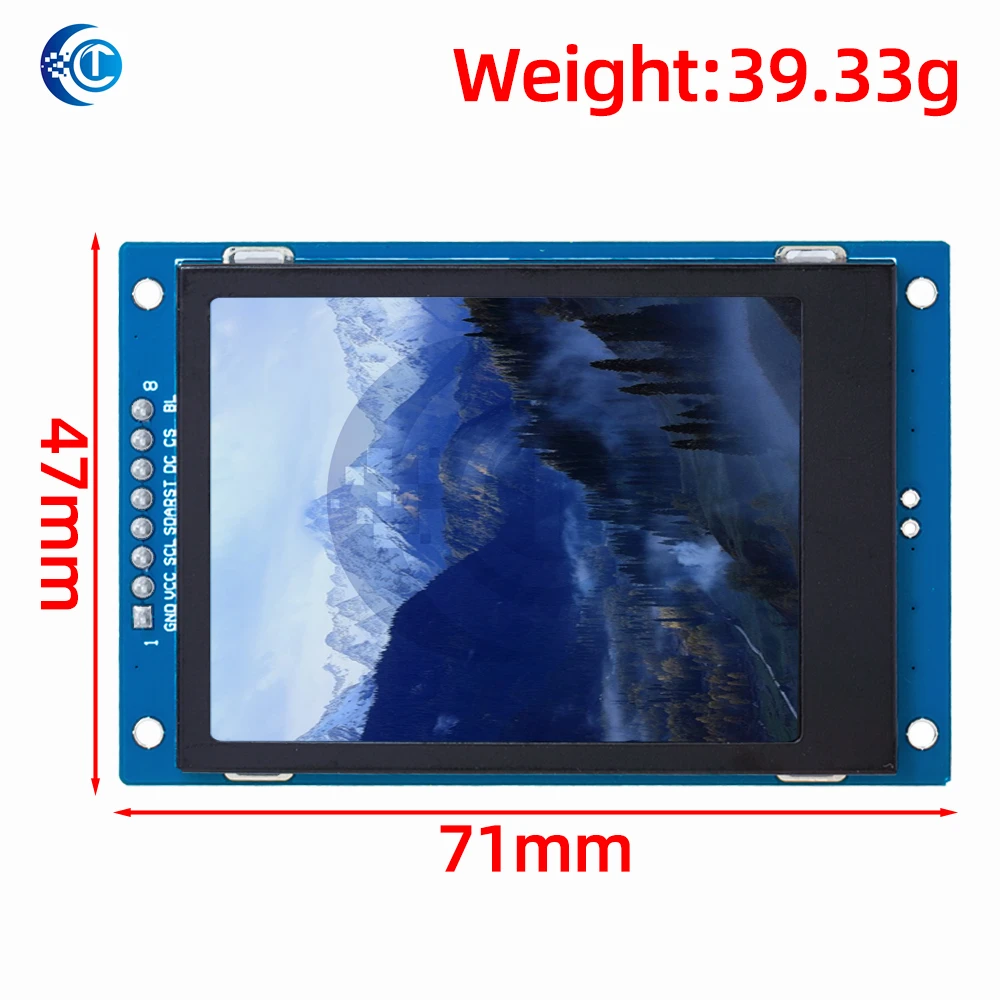 2.4 inch TFT SPI 65K Display 240*320 Smart Display Screen 8P Drive IC ST7789 Drive IC Module