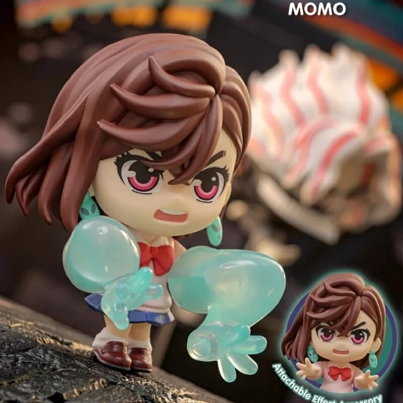 

Genuine Hot Toys Cosbi Dandadan Ekaran Transformation Chibi Q-Version Figures Blind Box - Okarun Momo Speed Granny Anime PVC
