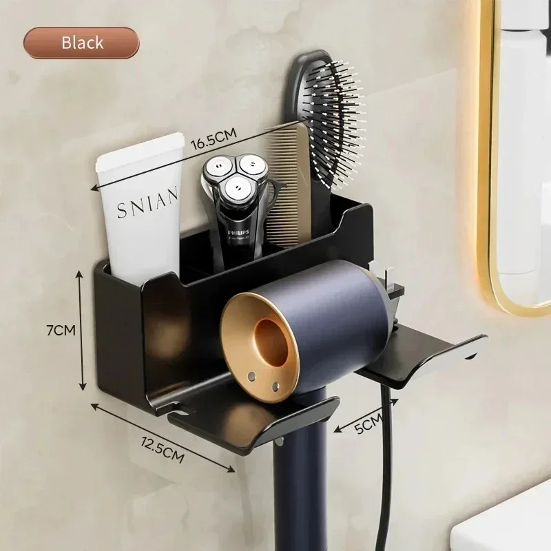 

Подставка для фена, настенная стойка для фена, кронштейн для фена постоянного тока, держатель для фена, подставка для фена в туалете, подставка для шкафа